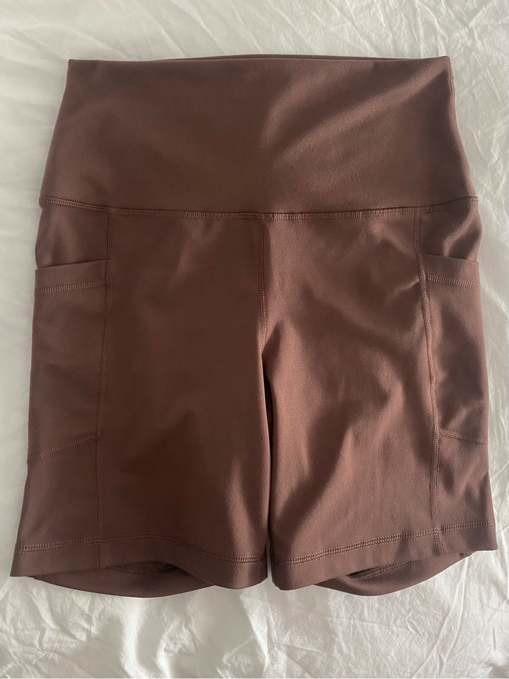 Yogalicious Lux Tribeca 7" Short Medium Brown